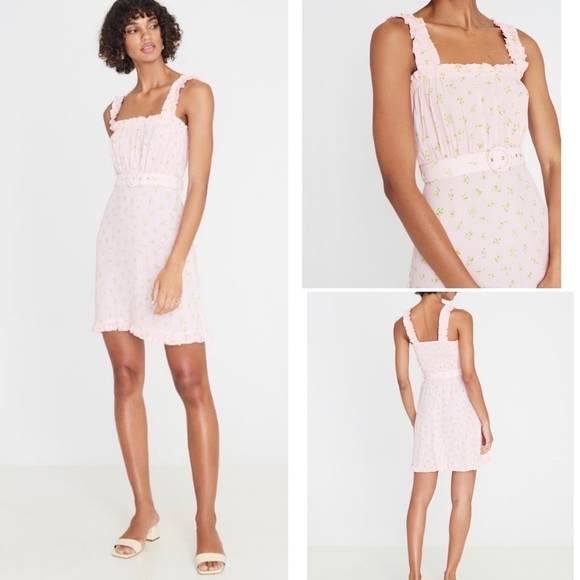 Faithfull the Brand Dress NWT Summer Mini Luda Dress New 10 - Picture 2 of 8